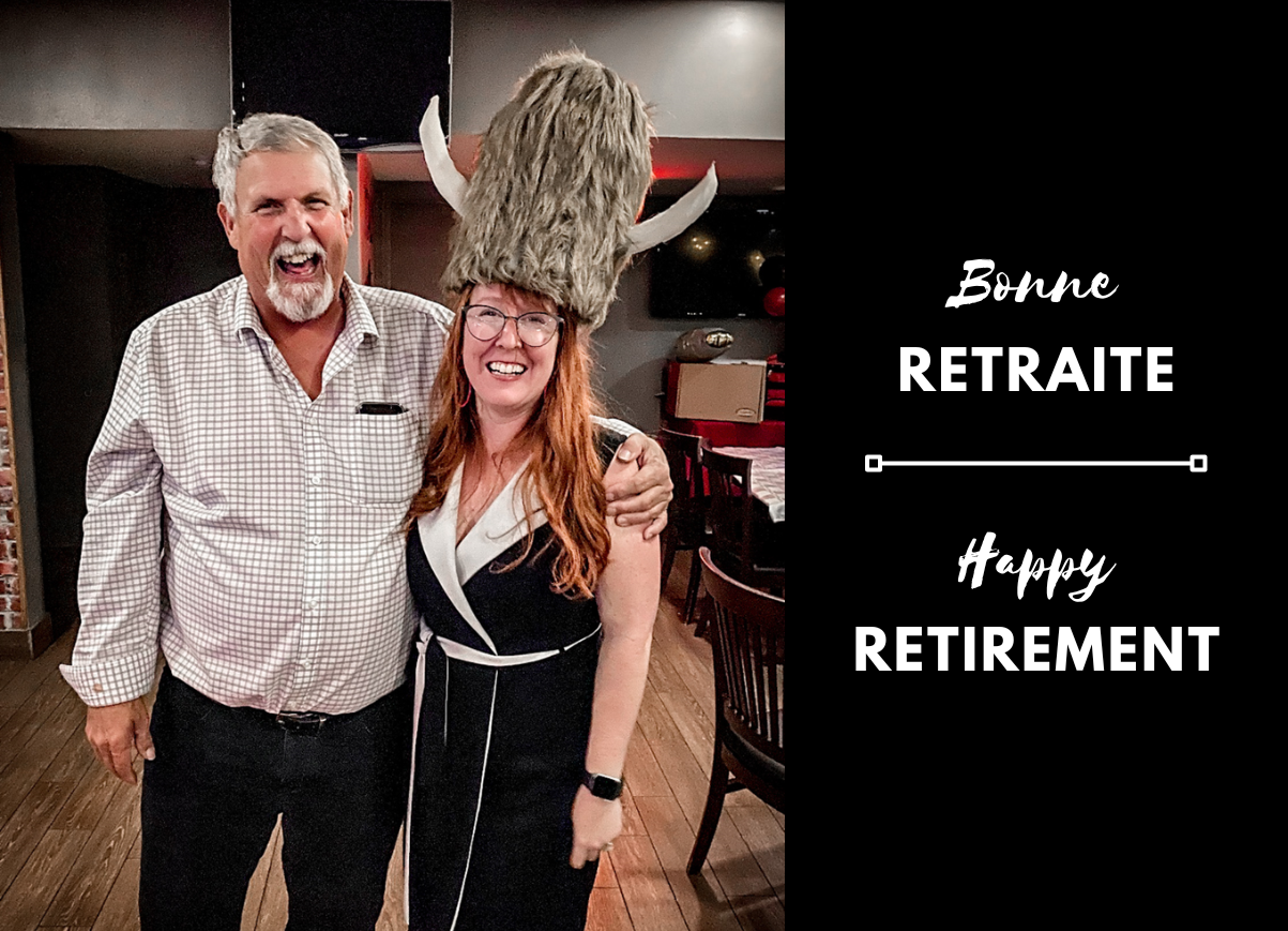 Happy retirement Bob!