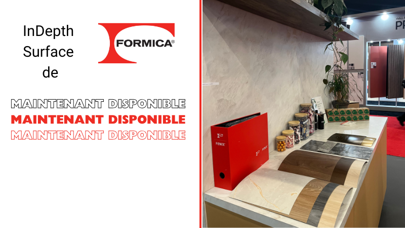 Nouvelle collection InDepth par Formica