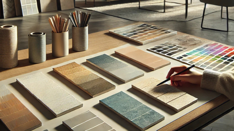 3. Which finishes and colours suit your project?