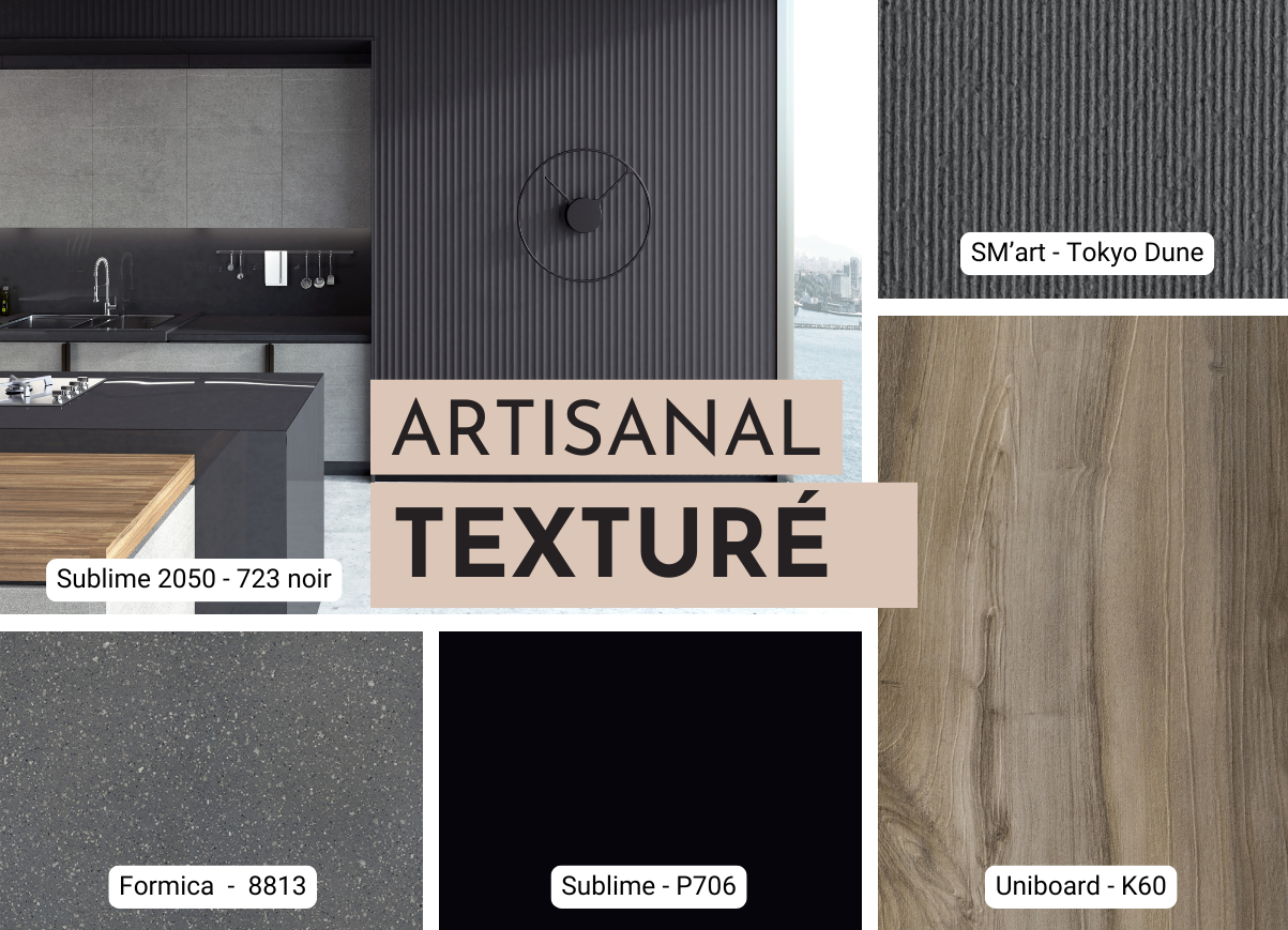 Artisanal texturé