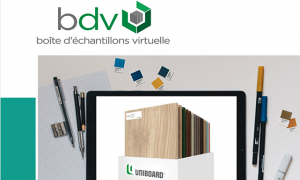 Boîte d'échantillons virtuelle.