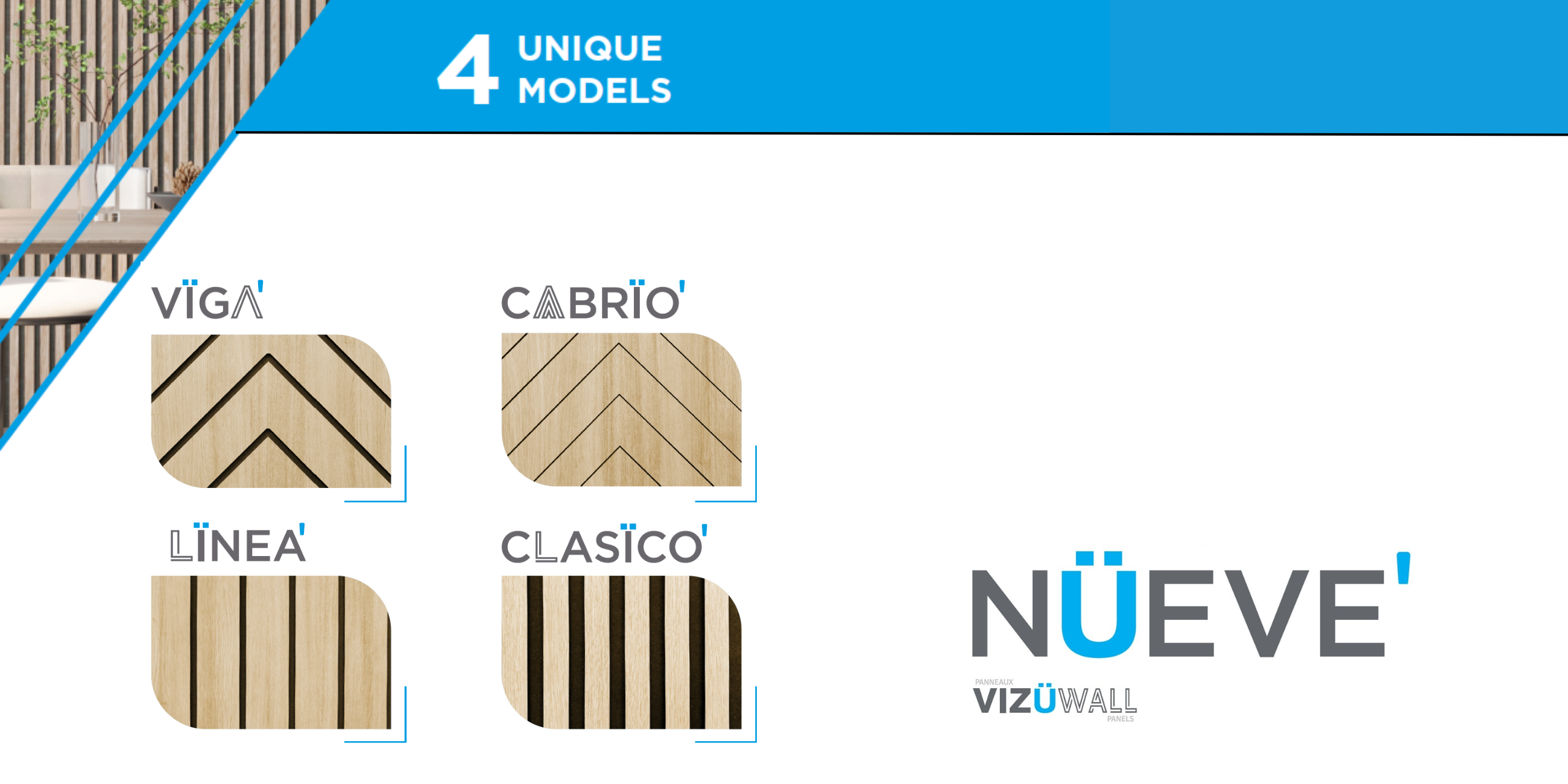 NEW! The Nüeve panels by VizüSolution are now available.