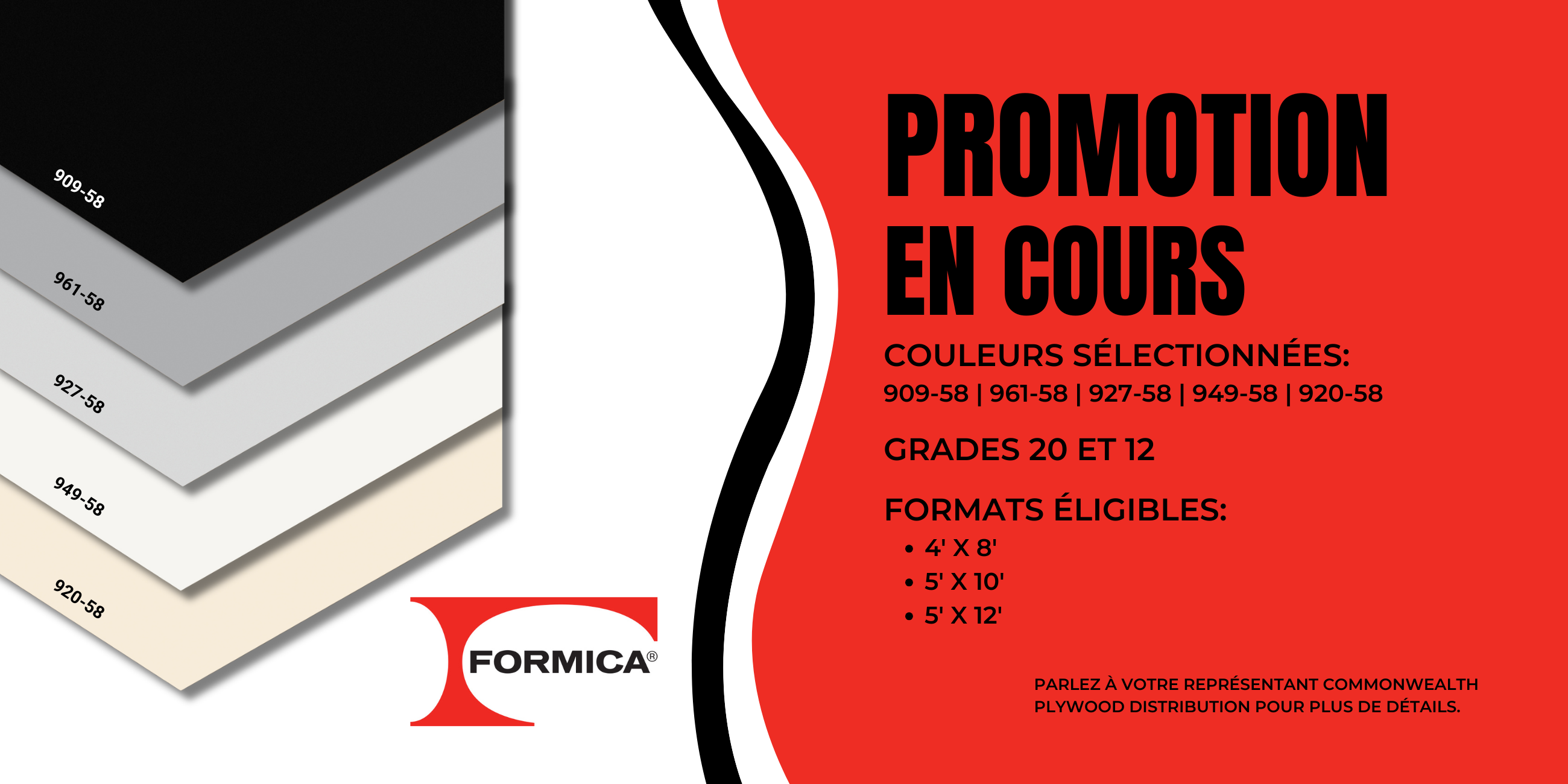 Profitez de la promotion dès maintenant!