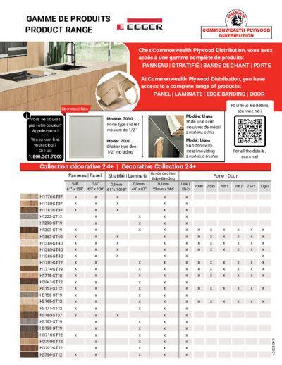 gamme de produits _ CP Dist _ Egger products range _ 2025-09