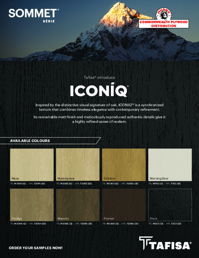 2026-03 _one pager IconiQ collection_Tafisa