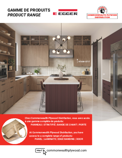 2026-09 _ Feuillet gamme de produits _ Egger _ Flyer products range 2026+