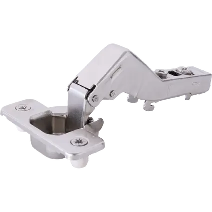 Penture, Modèle Integrata avec amortisseur intégré, Montage en appliqué à boitier TB45, à enfoncer, avec angle d'ouverture de 45°