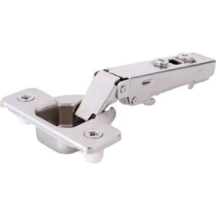 Penture, Modèle Integrata avec amortisseur intégré, Montage en appliqué à boitier TB45, à enfoncer, avec angle d'ouverture de 105°