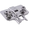 Mounting plates, Cross, Adjustable with Euro screws, 2mm. 450167.