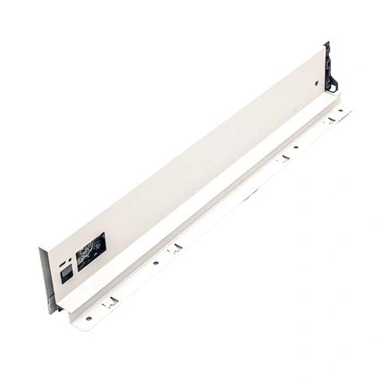 FGV Unilux, Drawer side profile, Left, System Height 88mm, Lenght 500mm, White finish. 450217.