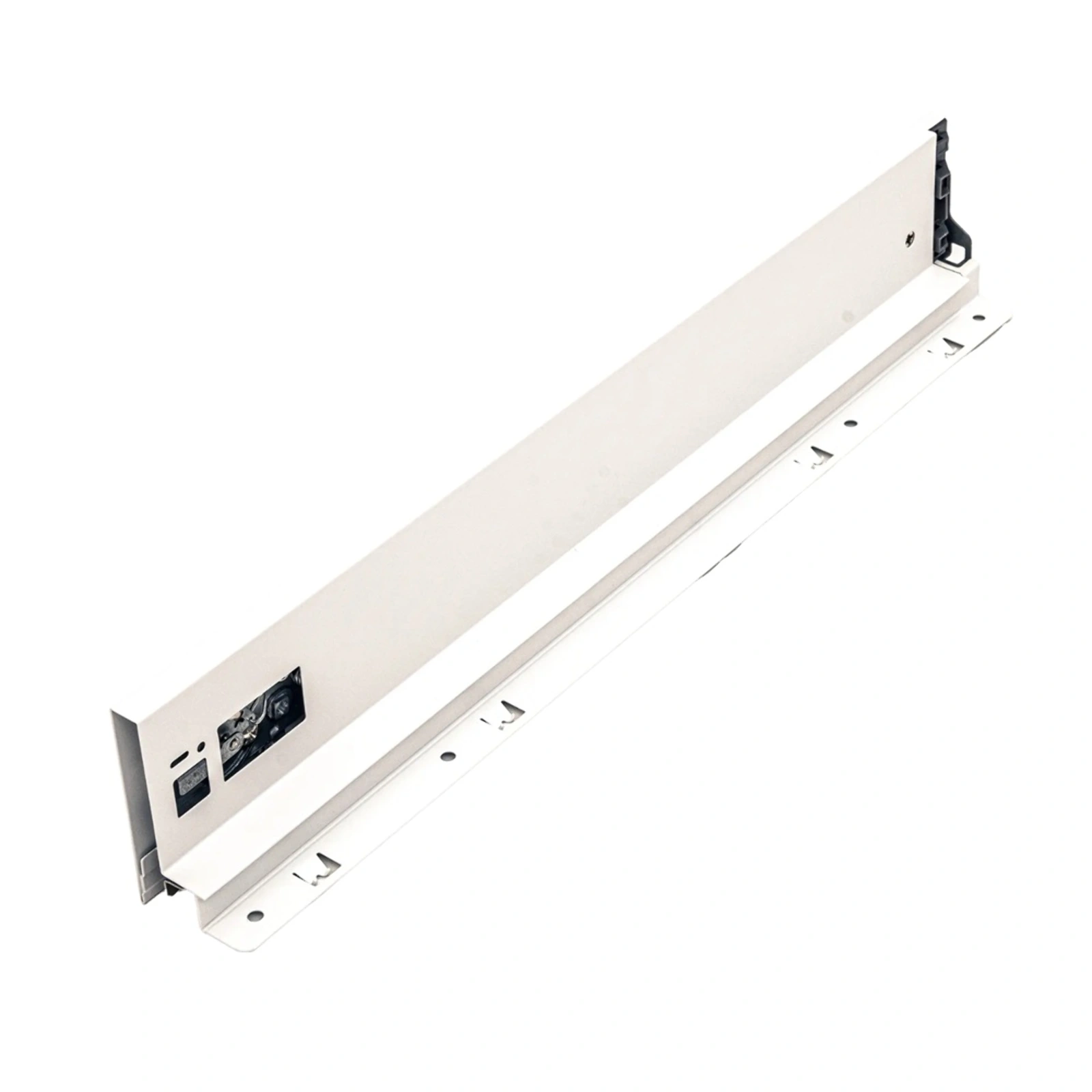 FGV Unilux, Drawer side profile, Left, System Height 88mm, Lenght 550mm, White finish. 450218.