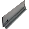 FGV Unilux, Drawer side profile, Left, System Height 120mm, Lenght 500mm, Anthracite finish. 450297.