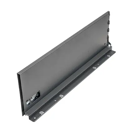 FGV Unilux, Drawer side profile, Left, System Height 171mm, Lenght 450mm, Anthracite finish. 450210.