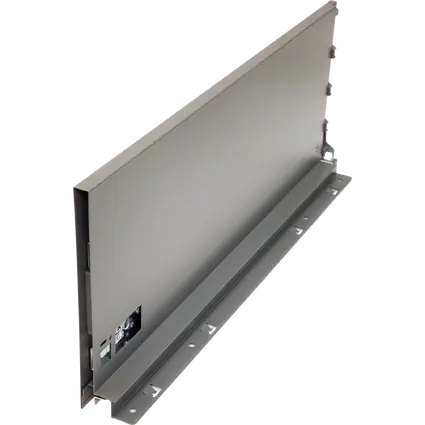FGV Unilux, Drawer side profile, Left, System Height 203mm, Lenght 500mm, Anthracite finish. 450301.