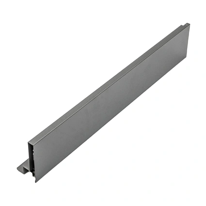 FGV Unilux, Drawer Side Profile, Right, System Height 88mm, Lenght 450mm, Anthracite finish. 450180.