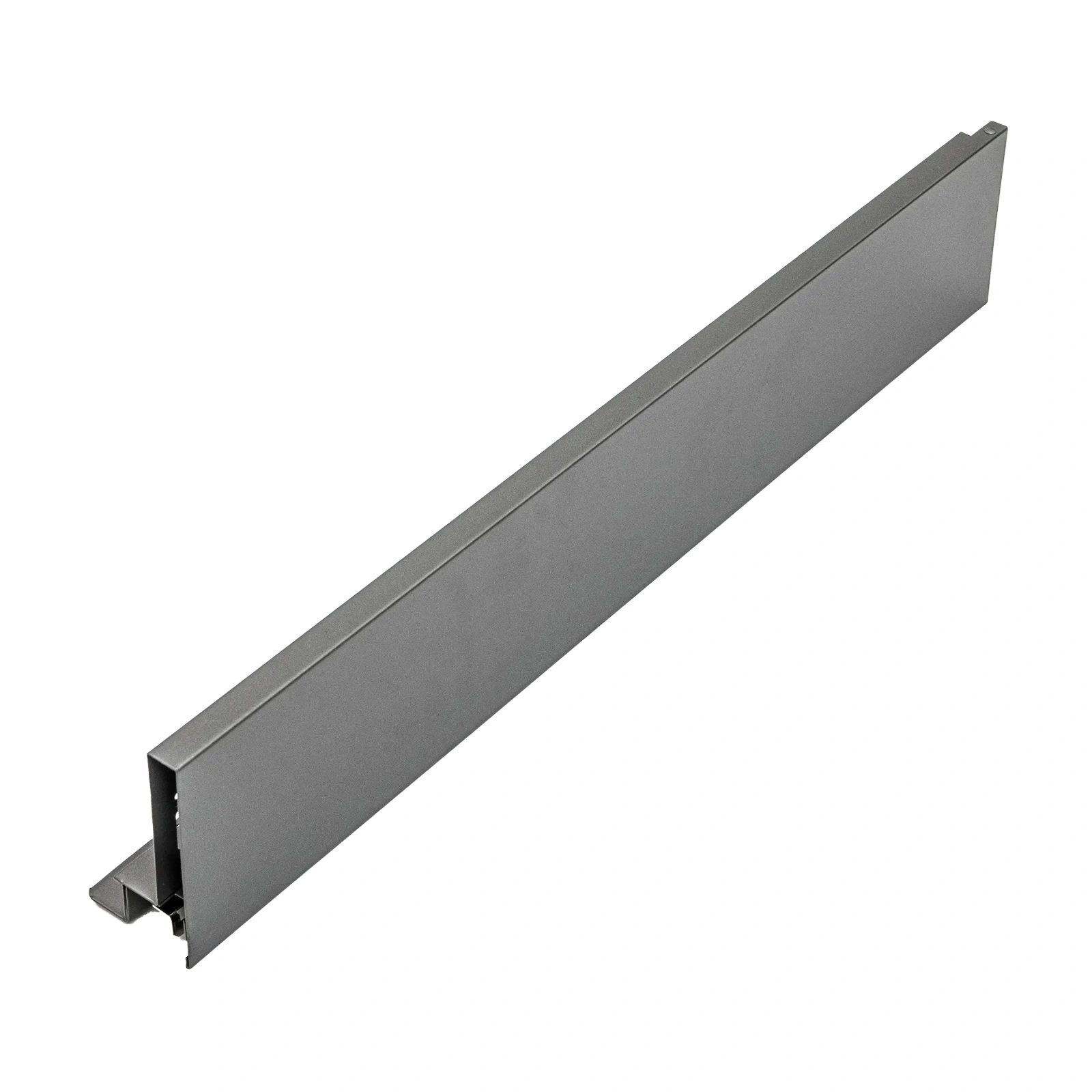 FGV Unilux, Drawer Side Profile, Right, System Height 88mm, Lenght 500mm, Anthracite finish. 450206.