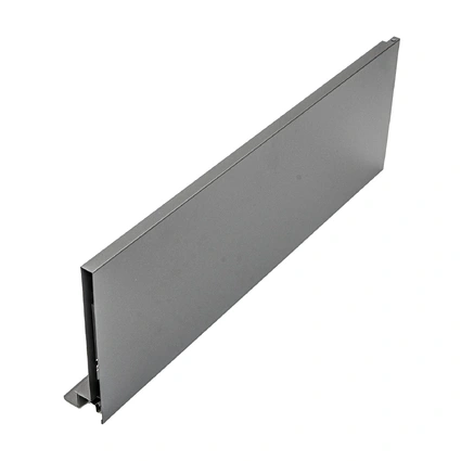 FGV Unilux, Drawer Side Profile, Right, System Height 171mm, Lenght 450mm, Anthracite finish. 450198.