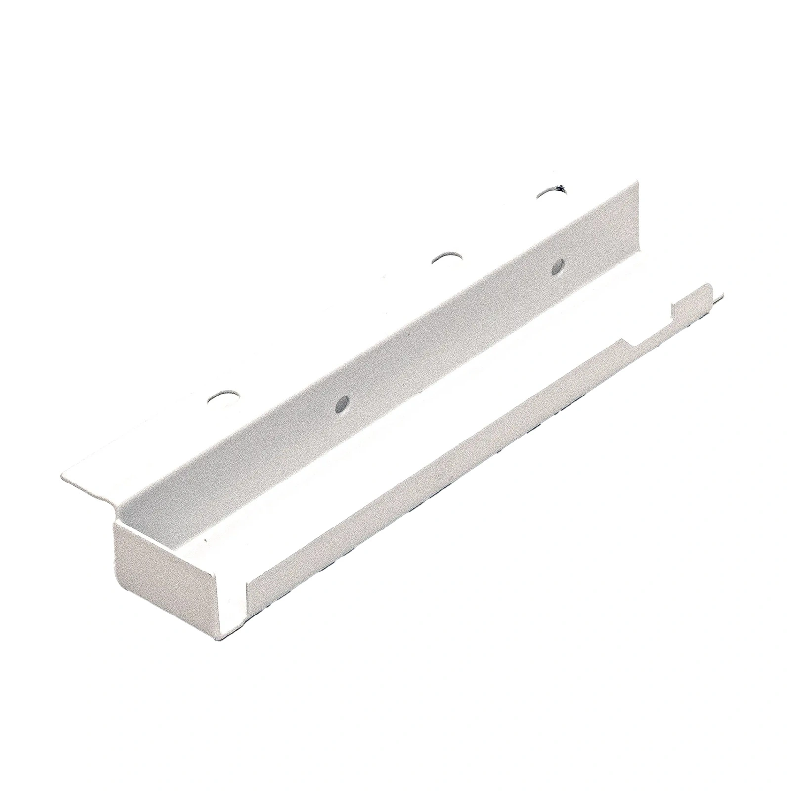 FGV Unilux, Raccord de paroi arrière, à visser, Gauche, Hauteur du Système 171mm, Blanc. 450230.