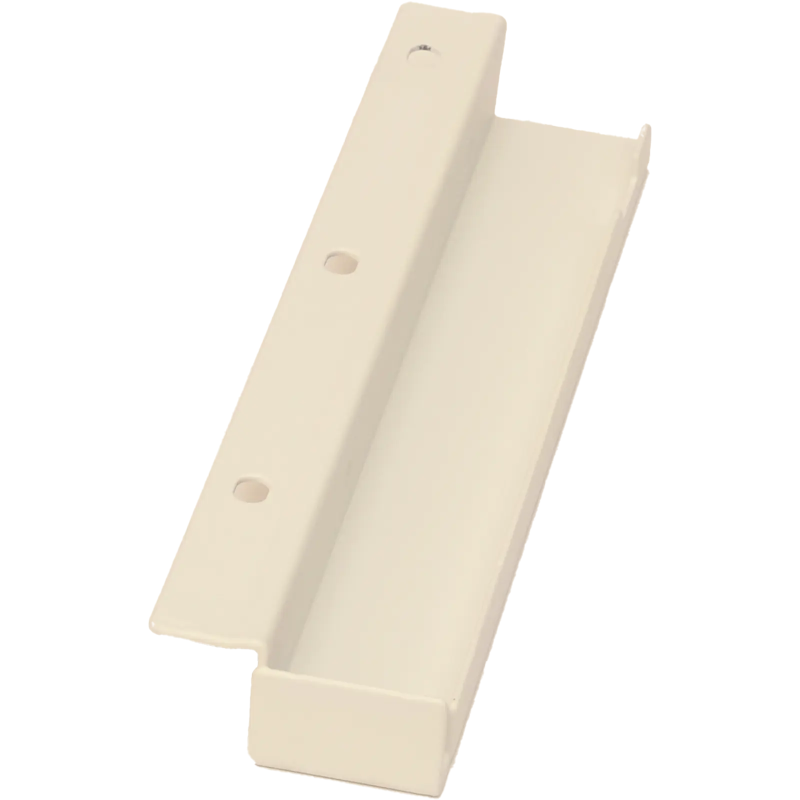 FGV Unilux, Raccord de paroi arrière, à visser, Droite, Hauteur du Système 203mm, Blanc. 450286.