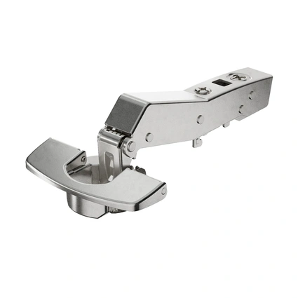 Hinge Model Sensys 8639i W45, Full Overlay with TB55 Fix Fast Assembly Cup, with 95° Opening Angle