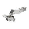 Hinge Sensys 8639i W45, with integrated silent system, with integrated silent system, Full overlay, with press-in, TH53 cup, with 95° opening angle. 461722.