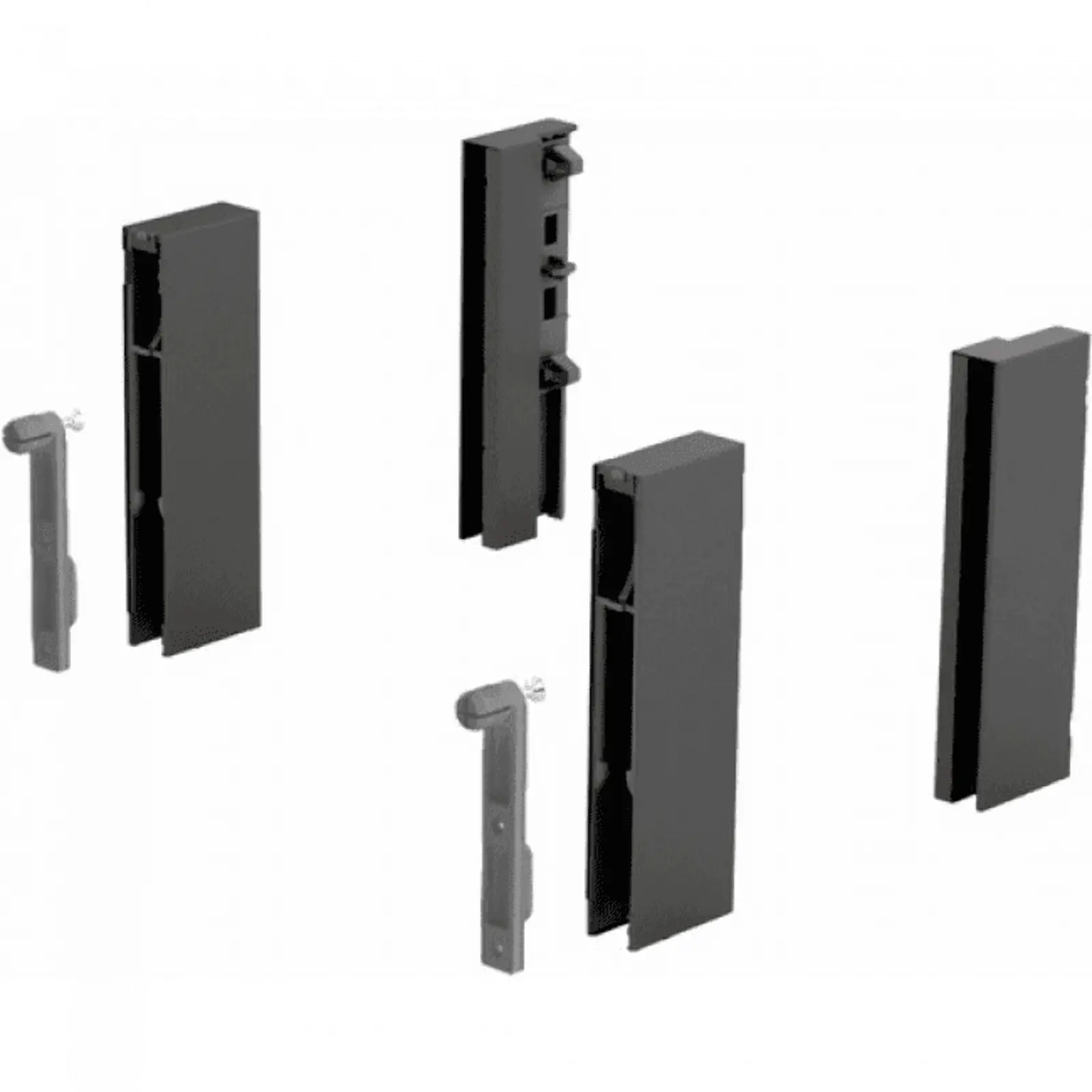 ArciTech, Kit Adapter DesignSide,  Anthracite finish. 462194.