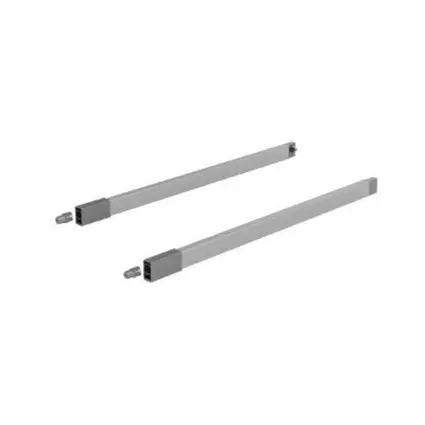 ArciTech, Kit Lengthwise Railing, Lenght 350mm, Silver finish. 462318.
