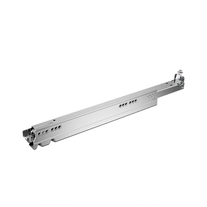 Actro 5D L slide (40kg), for Wooden Drawer, Full Extension with Silent System to Right, 400mm. 465672.