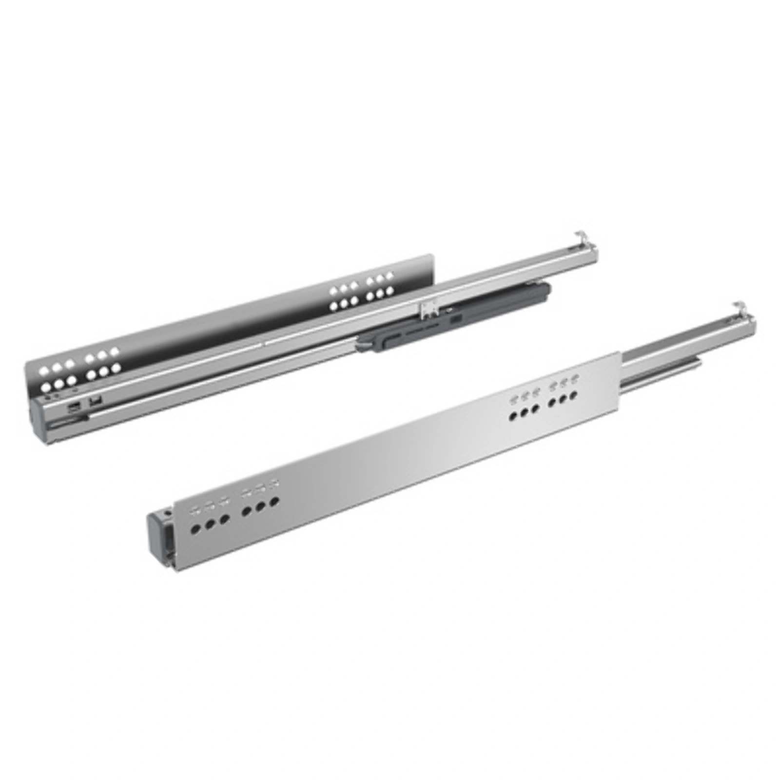 Quadro V6+ slide (50kg), for Innotech/Atira Drawer, Full Extension with Silent System, Left/Right, 620mm. 462006.