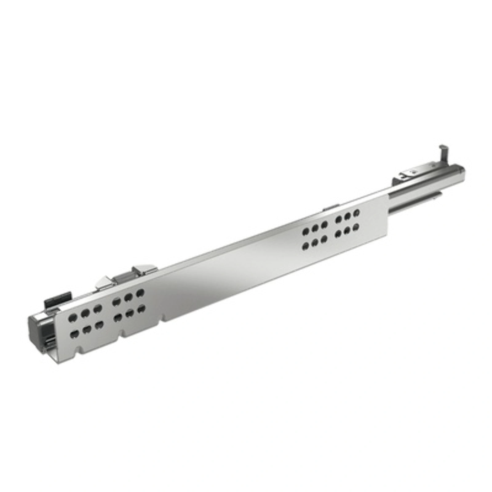 Quadro 4D V6 slide (30kg), for Wooden Drawer, Full Extension with Silent System to Right, 450mm. 463908.