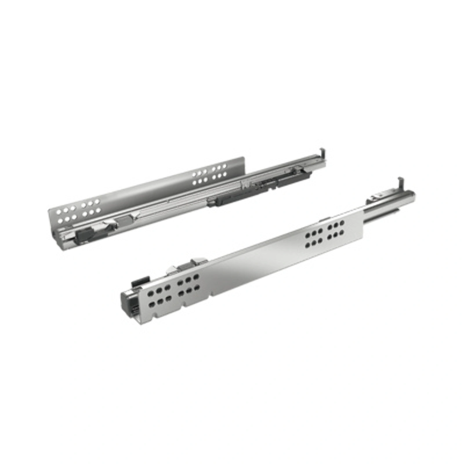 Quadro 4D V6 slide (30kg), for Wooden Drawer, Full Extension with Silent System, Left/Right, 250mm. 464536.