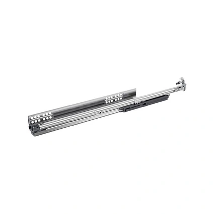 Quadro 5D V6 slide (30kg), for Wooden Drawer, Full Extension with Silent System to Left, 500mm. 465647.