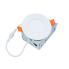 Slim recessed, dimmable, 120vAC, IP65, 3", 7W, White finish. 830728.