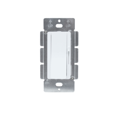 Dimmer with integraded 24vDC transformer. 96W, White finish. 830903.