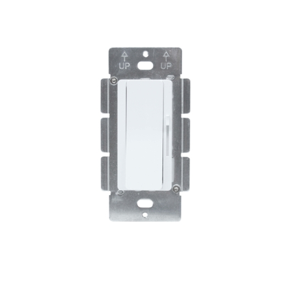 Dimmer with integraded 24vDC transformer. 96W, Black finish. 830904.