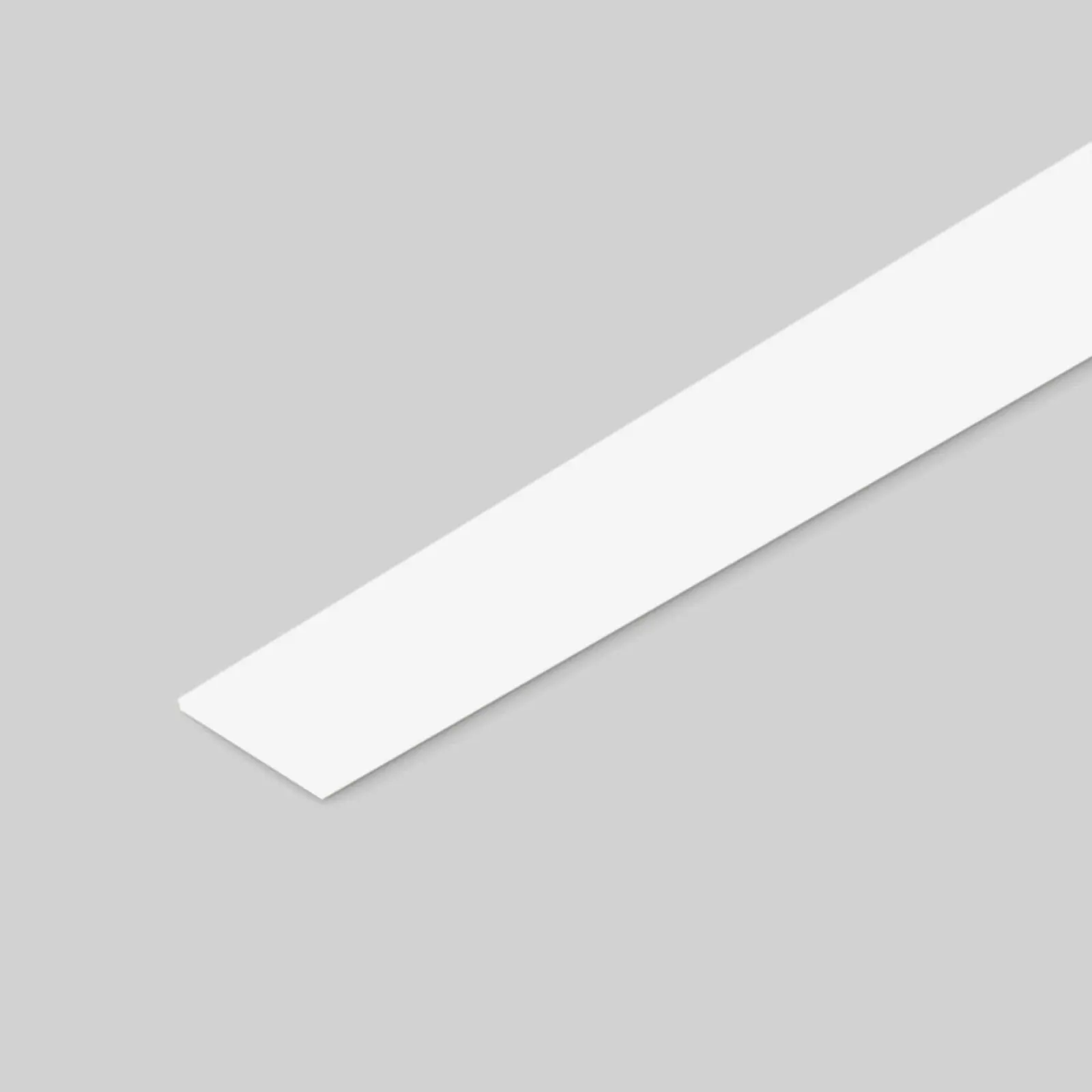 Polyester Edge Banding, White, Matte finish, Olon® L0949, 0.014" x 1-1/2" x 250'. 802215.