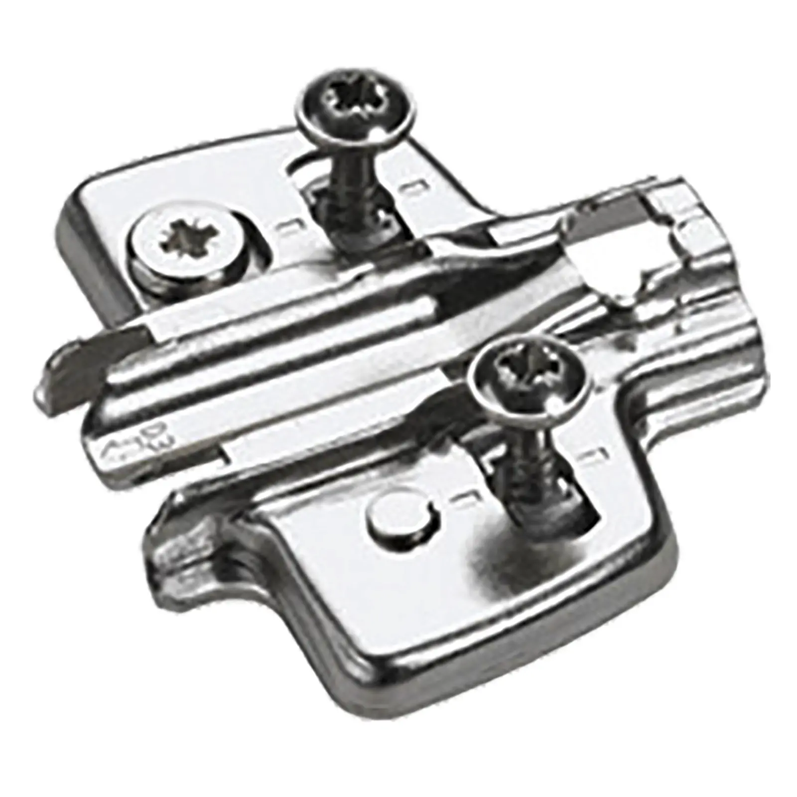 Plaque de montage Cruciforme avec réglage en hauteur Direct, avec manchons à expansion, 3mm. 461739.