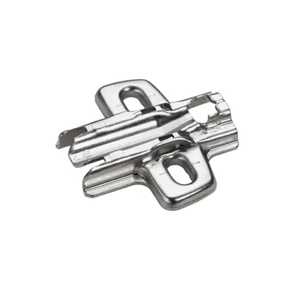 Mounting Plates Cross, Screw-On, 0mm