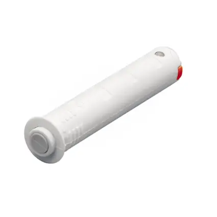 Hinge Dampers / Opening Systeme, Push to Open Pin Strong, for Drilling in, Long Travel,  White finish