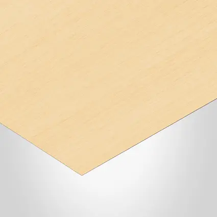 Formica Laminate, 6925 Maple Woodline, 58 (Matte) finish, Grade 12 (Thickness 0.035", Horizontal Postforming / HGP), 48" x 96"