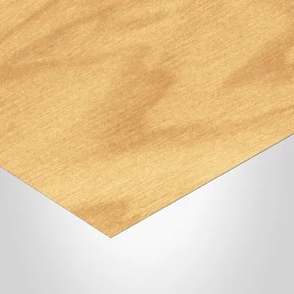Formica Laminate, 7481 Natural Birch, 58 (Matte) finish, Grade 20 (Thickness 0.027", VGP), 48" x 96"