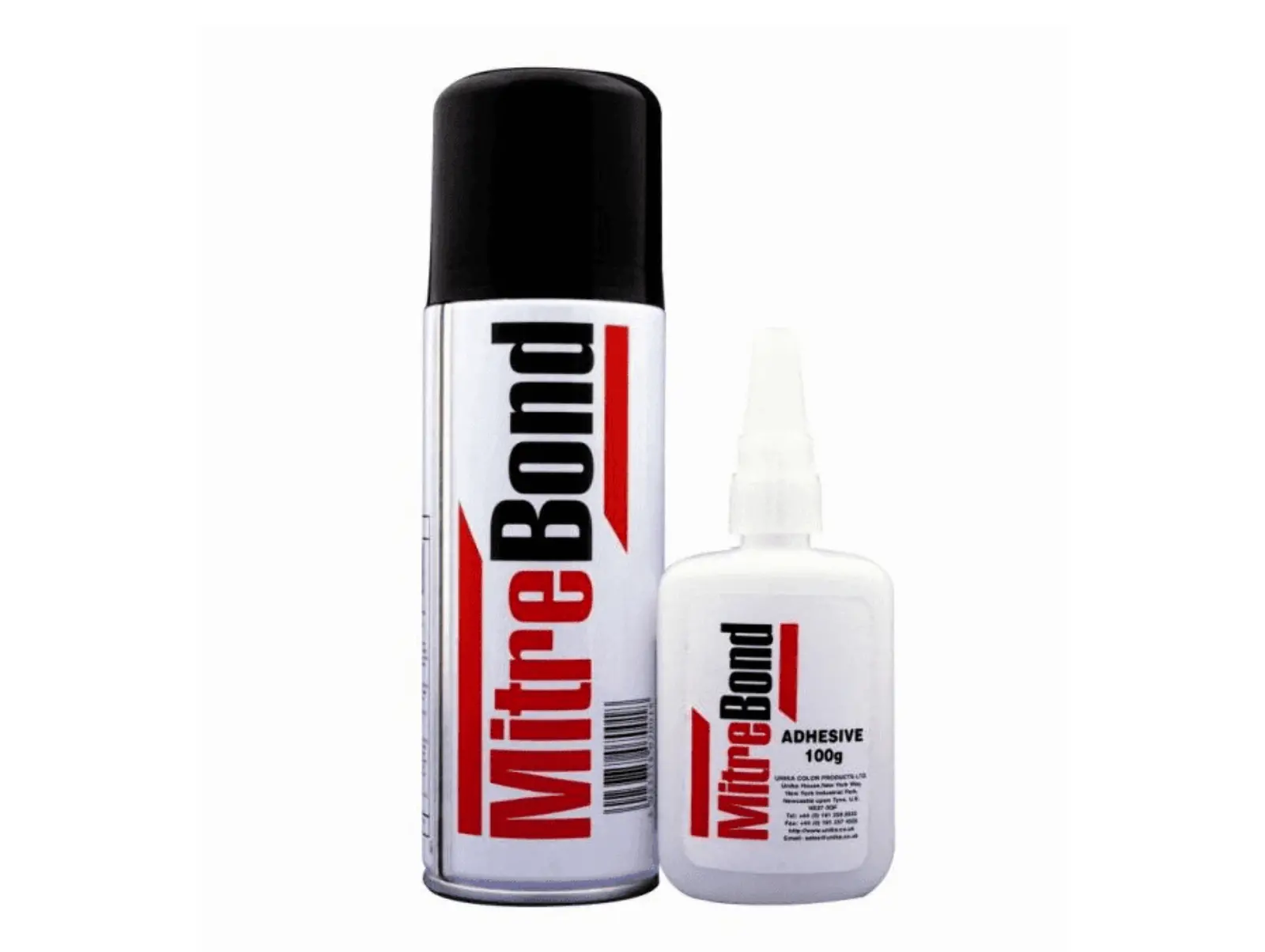 Colle Mitrebond AG414.2 adhésif et activateur 100g / 400ml. 640031.