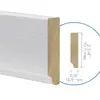 Light Valance, White, Olon® (4022), Rio® (RI) finish, 9'. 812641.