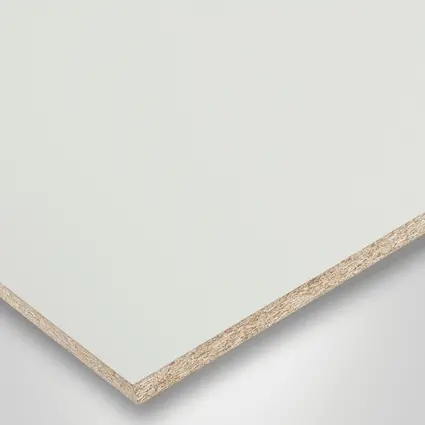 Tafisa® panel, L105 Snowfall, CR-Crystalite finish 2Sides, Prelude® collection, with Particle core (PC), 5/8" x 61" x 109"