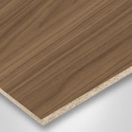 Tafisa® panel, L481 Nutmeg, SN-Smoothwood finish 2Sides, Prelude® collection, with Particle core (PC), 5/8" x 49" x 97"