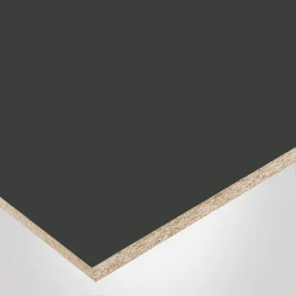 Uniboard® Panel sheet, 123 Charcoal, Dolomite (D) finish 2Sides, with Particle core (PC), 5/8" x 61" x 97". 701694.