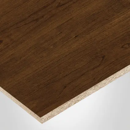 Uniboard® panel, 207 Choco Cherry, DO-Dolomite® finish 2Sides, with Particle core (PC), 5/8" x 49" x 97"