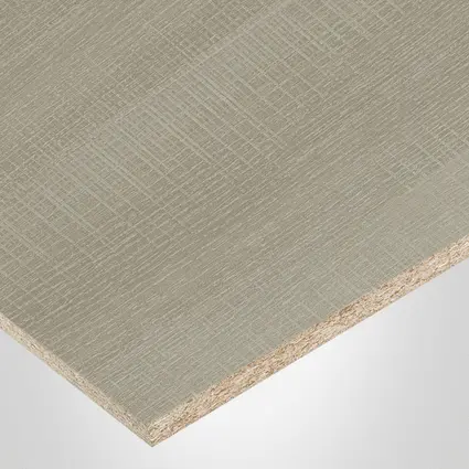 Tafisa® panel, L538 River Rock, AT-Alto finish 2Sides, Prelude® collection, with Particle core (PC), 5/8" x 49" x 97"