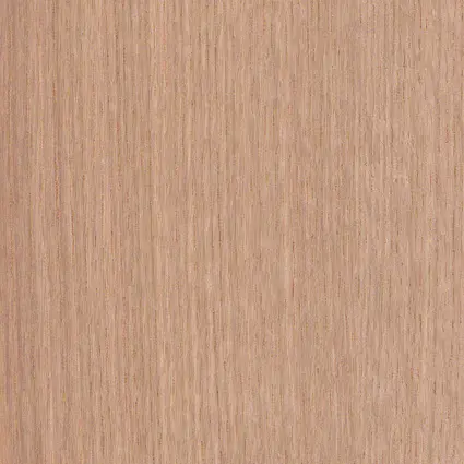 Plywood Rift cut (RF) White Oak, Front A / Back A, Plank Effect PLE Assembled 2Sides,  with Particle core (PC), 5/8" x 48-1/2" x 120-1/2". 024893.
