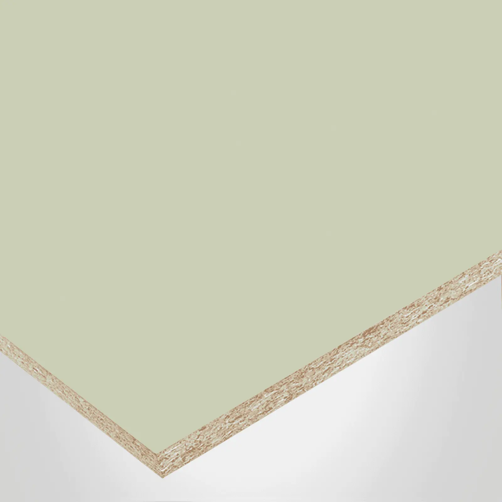 Uniboard® panel, 802 Willow Grey, SM-Supermat finish 2Sides, with Particle core (PC) NU Green2®, FSC® certified and Controlled Material (MIX), 5/8" x 49" x 97". 701254.
